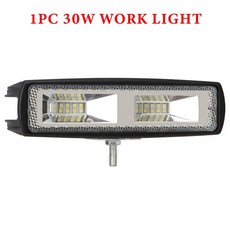 35W 30W Wrok 라이트 LED 바 2835LED 16SMD 24SMD Led 트럭 트랙터 SUV 4x4 자동차 헤드 작업 바(721295), 1PCs 16SMD
