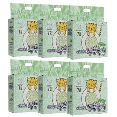 네꼬모리 두부국시 극세입자 그린티 2.8kg X 6개입, 단일속성, 6개