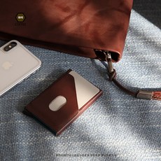 글로벌셀러창업연구소 수제카드지갑 RFID 자기를 없애다 도난방지 솔질함 소가죽 카드홀더 여성 베지터블 오리지널제작