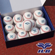 ILB 야구공 I-400D 1타 (12개) 대한유소년야구연맹 공인구, 단품, 12개