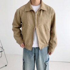 스웨이드 블루종 숏 자켓 (3color)