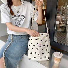 소자카 에코백 여성가방 크로스백 천가방 보부상가방