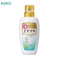 Emollica 에모리카 약용 스킨케어 입욕액 허브향 본체 450ml 액체 입욕제(아기도 사용할 수 있습니다), 1개