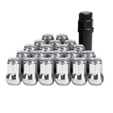 레이싱 휠 러그 너트 32mm 스틸 자동차 러그 휠 너트 나사 M12x1.51.25 러그 너트 닛산 인피니티 스바루 스즈키 20 개, 07 은_02 M12x1.5