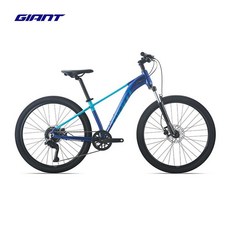 GIANT 자이언트 산악 자전거 26인치 유압 디스크 브레이크 9단 변속, 블루26×14신장9단디스크브레이크