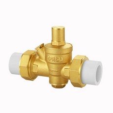 밸브 압력 감소 황동 조절식 정수기 온수기 조절기 핫멜트 수돗물 파이프라인, 8) PPR40 Valve Without Gauge