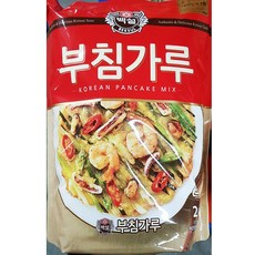 W63AF43P 부침가루 자연재료 대용량 백설 쌀 바삭 식당 감자 2Kg 밀가루 슈퍼곡물 식자재 주방 태국 튀김가루 국산 업소용 분식 메밀 식재료 찹쌀 밀가루 부침 튀김 빵가루, PD 1