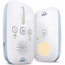 필립스 AVENT 오디오 모니터 SCD503/26 어린이 비디오 모니터 300 m 화이트, 단일옵션