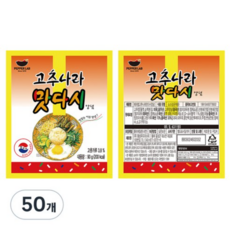 동방푸드 고추나라 맛다시 양념, 90g, 550개