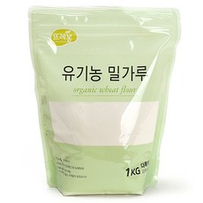 쿠키베베 유기농밀가루 다목적용 1kg (강력분), 1개