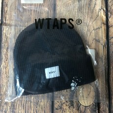 210225 WTAPS 남자 One 사이즈 네이비 블루 03 Ribbed 니트 Turn-Up Brim 우븐 Brand Patch Bean