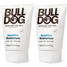 Bulldog 영국 불독 남성 스킨케어 센시티브 모이스처라이저 100ml 2팩