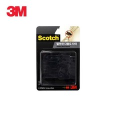 3M 스카치 탈부착 타이 띠 BS1220S 케이블홀더 찍찍이, 1개