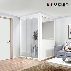 ㄱ자현관중문