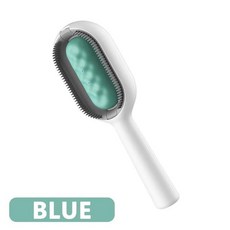 고양이 브러시 빗질 긴 털제거브러시 강아지 실리콘 애완 동물 그, 1개, 1.빗 1개