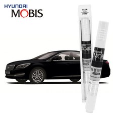 현대모비스 현대 더뉴그랜저IG 전용 NB9 미드나이트블랙 자동차 카페인트, 1개