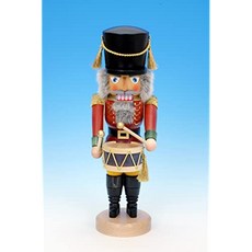 Christian Ulbricht Nutcracker - 드러머 레드 - 윤이했습니다, 본상품, 본상품
