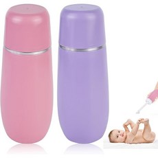 Aicharynic 휴대용 비데 기관 포 샤워 2팩 산후 회음부 관리 치질 치료를 위한 페리 보틀 팝 핸드 트래블 모던 버트 1513934