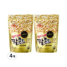 머거본 멸치 두배 칼몬드, 130g, 4개