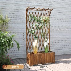 조경시설물 차폐목재휀스 방부목 단독주택 담장울타리, 60x30x150브라운