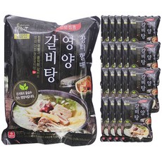 옥천 장터할매 영양갈비탕 1박스(800g x 20개), 800g, 1개