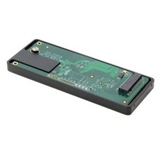 [해외] CYSM THUNDERBOLT 3PCI EXPRESS PCIENVME NGFF M키 AHCI SSD 변환 케이스 카트리지 인클로저 THUNDERBOLT 케이블 50CM, Black