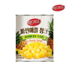 동서 리치스 파인애플 청크 836g, 1개