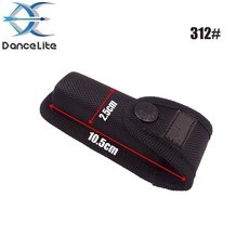 크레모아랜턴 1 pc 슈퍼 미니 나일론 홀스터 파우치 작은 포켓 led 손전등 10.5cm 2.5cm, 10.5x2.5