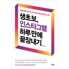 생초보 인스타그램 하루 만에 끝장내기:요점만 골라 담은 인스타그램 마케팅 원포인트 과외, 라온북, 김서현 저