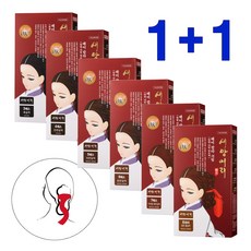 [1+1] 새앙머리 한방 다빛 염모제 120g 6종, 2개