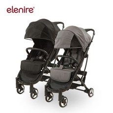 [천삼백케이] [엘레니어] 엘레니어 세스토라이트 프리미엄 휴대용 유모차, 그레이