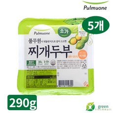 풀무원 소가 부드러운 찌개용 찌개두부 290g, 5개