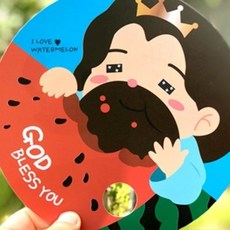 동글이부채