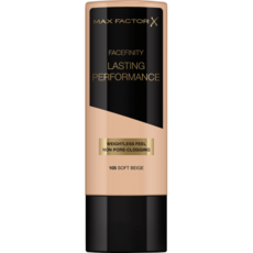 Max Factor Lasting Performance Long-Lasting Liquid Foundation - 105 Soft Beige 35 ml, 105 소프트 베이지, 1개