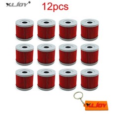 XLJOY 오일 필터 HYOSUNG GV250 GT125 GT250R GT250 GV125 XRX125 RX125SM RX125D RT125 GF125 GA125 크루즈, 3개