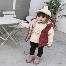 키즈노스페이스패딩조끼