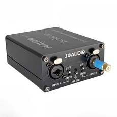 XLR 노이즈 필터 케이블 잡음 간섭 방지 제거 사운드