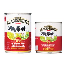 !!!유통기한임박할인!!!블랙앤화이트 BLACK&WHITE 가당연유(Sweetened condensed milk), -