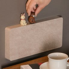 국산 우드 간편 벽 콘센트 간단인테리어 가리개 스위치 멀티탭 덮개 감전사고 예방, 크림_42cm 슬림, 1개