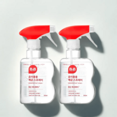 비앤비 살균 제균 스프레이 토이클리너 300ml x 2개, 본품