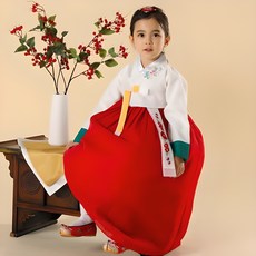 Agamyungju 女童韓服套裝