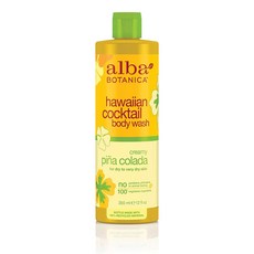 Alba Botanica 하와이안 칵테일 바디 워시, Creamy Pina Colada, 355ml, 1개