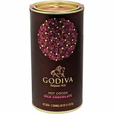Godiva 고디바 밀크 초콜릿 핫 코코아 캔(372g), 단일상품
