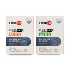 락토핏 솔루션 박서준 유산균 둔감한 장 민감한 장, 예민한 장 3박스