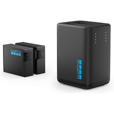GoPro 듀얼 배터리 충전기 + 엔듀로 충전식 배터리 2개(HERO13 블랙) - 공식 액세서리