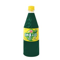 [오뚜기] 음료베이스 시럽, 1kg, 1개