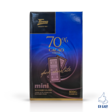 티르마 미니 다크초콜릿 카카오70% 800g, 1개