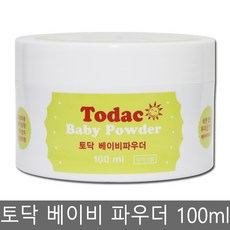 토닥 베이비 파우더 100ml/땀띠분/땀띠방지