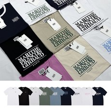 마리떼 프랑소와 저버 남여공용 클래식 로고 반팔 티셔츠 모음 1MG23STS101 커플 반팔