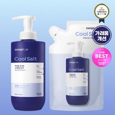 닥터지 두피랩 쿨 솔트 스케일링 샴푸 500g 2개